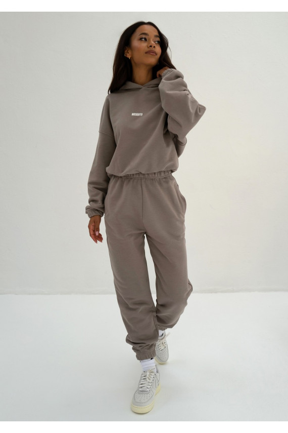 Icon -  bēša krāsa  džemperis ar kapuci