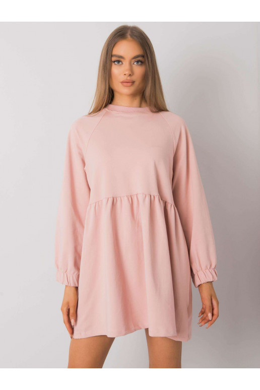 Bellevue netīri rozā kleita ar garām...