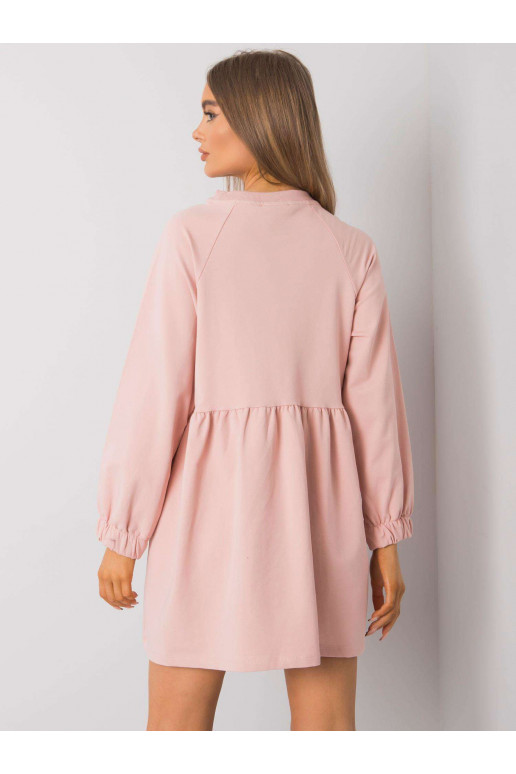 Bellevue netīri rozā kleita ar garām...