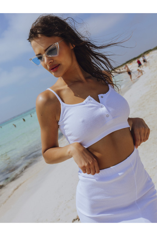 Balts divdaļīgs komplekts RUE PARIS