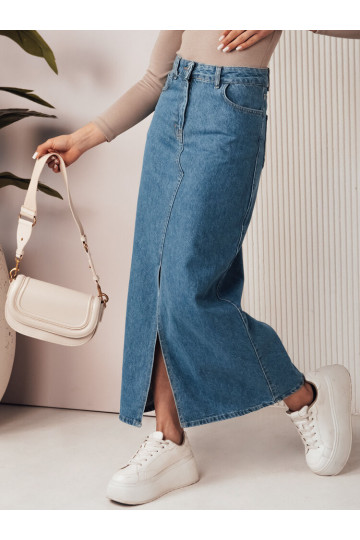 VIRTON zili džinsa svārki