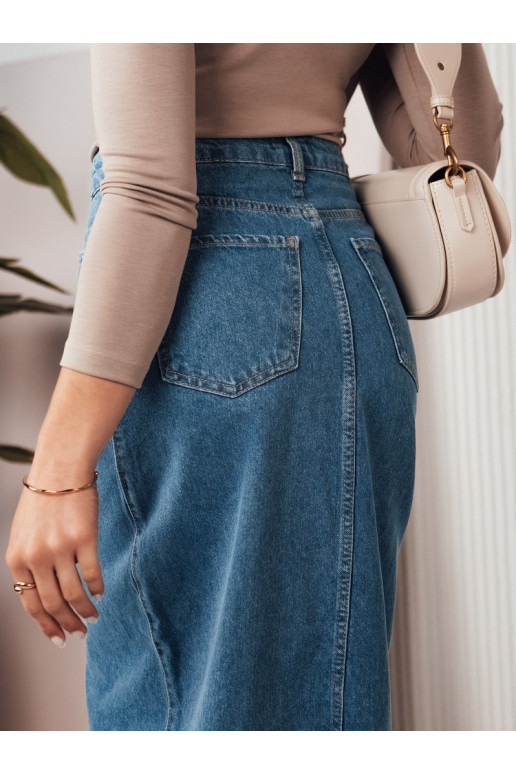 VIRTON zili džinsa svārki