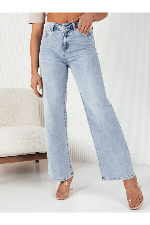 Sieviešu džinsi bikses KIM zilas