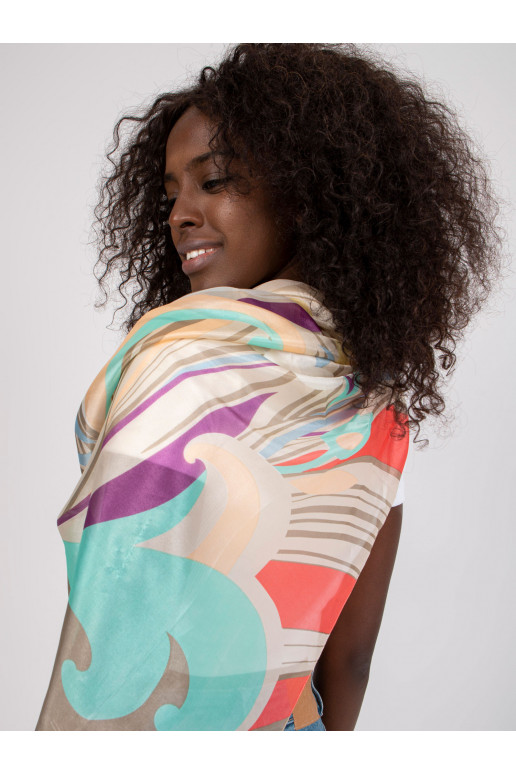 Smilškrāsas plānas šalles ar rakstiem