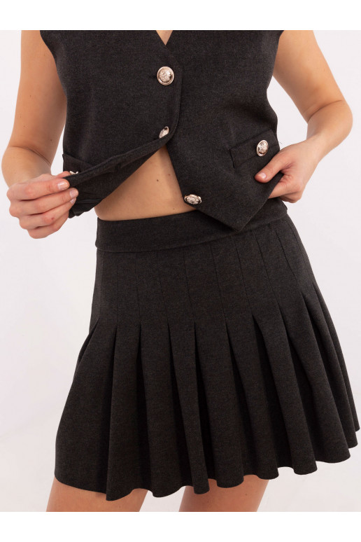 Svārki tumši pelēki