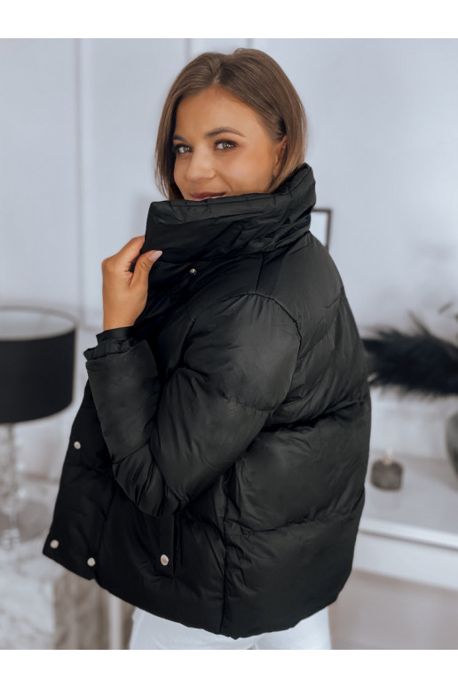 LARO sieviešu jaka melna Dstreet