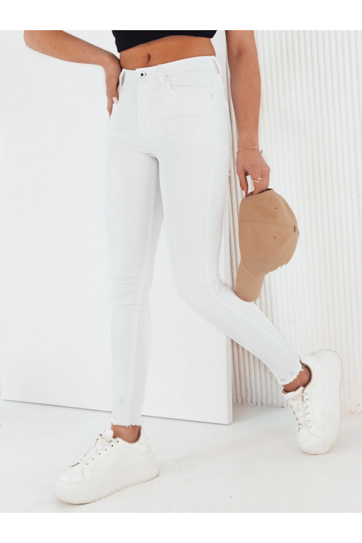 Sieviešu džinsi MOLANO white UY1977