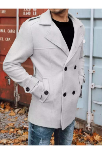 Vīriešu divrindu mētelis,...