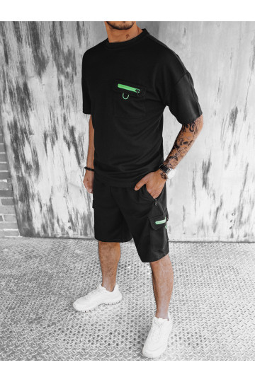 Vīriešu melns Komplekts 2