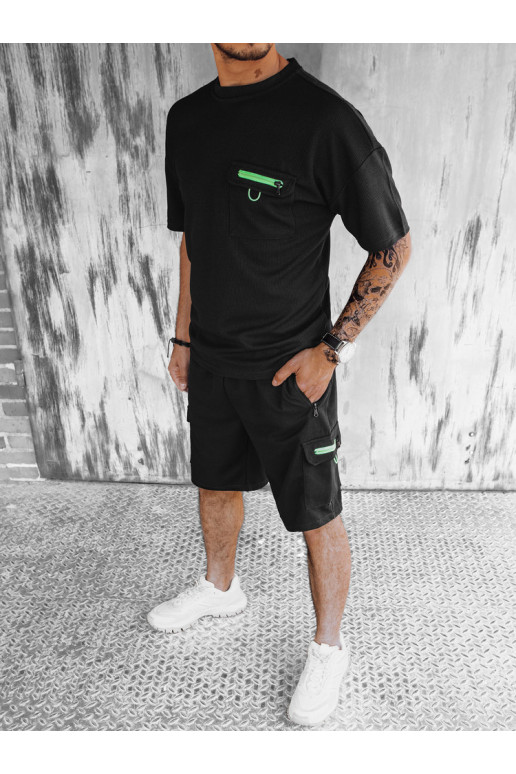 Vīriešu melns Komplekts