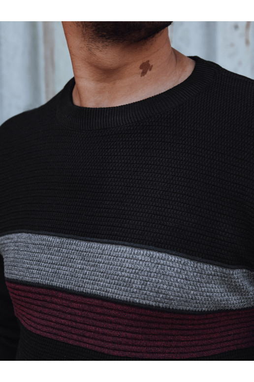 Vīriešu melns Džemperis