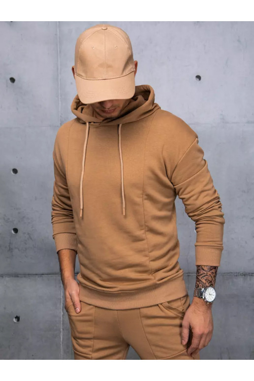 Vīriešu brūna krāsa treniņtērps