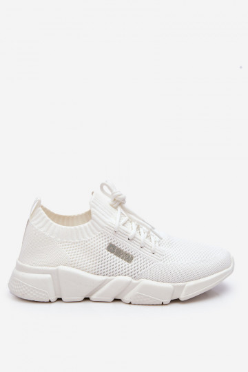 Sievišķīgs Viegli Sneakers modeļa apavi Memory Foam System Big Star JJ274268 baltas krāsas 2
