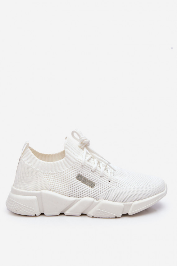 Sievišķīgs Viegli Sneakers modeļa apavi Memory Foam System Big Star JJ274268 baltas krāsas