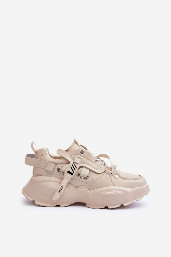 sporta apavi Sneakers modeļa apavi GOE MM2N4015 smilšu krāsas