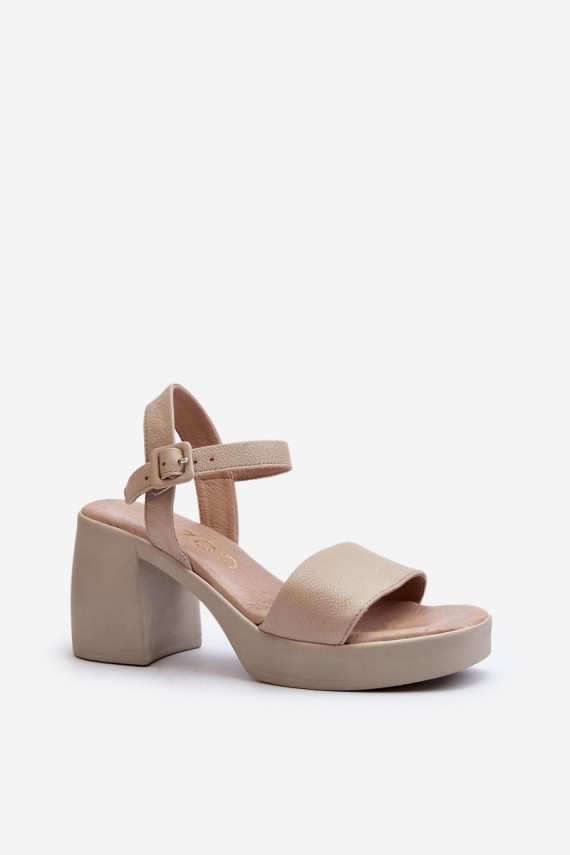 Zazoo 40386 Sievišķīgs Sieviešu basenes  Klocke smilšu krāsas
