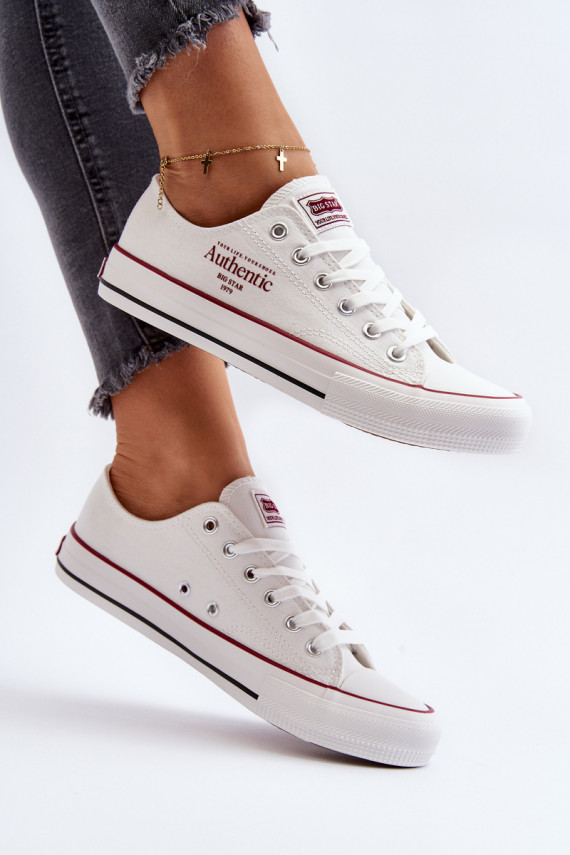 Sieviešu apavi Big Star NN274235 baltas krāsas