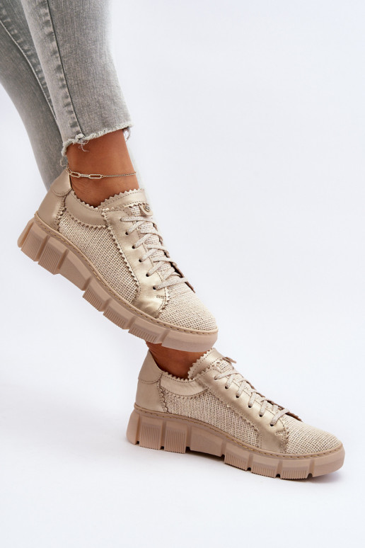 Sievišķīgs Āda apavi Maciejka 05850-22 Ziloņkaula krāsas