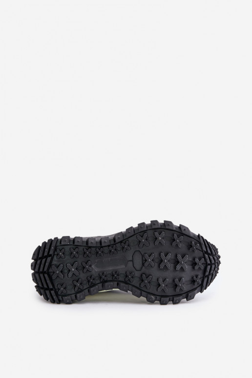 Āda Sneakers modeļa apavi Sievišķīgs ar platformu Big Star OO274A220 HI-POLY SYSTEM Baltas-melnas krāsas