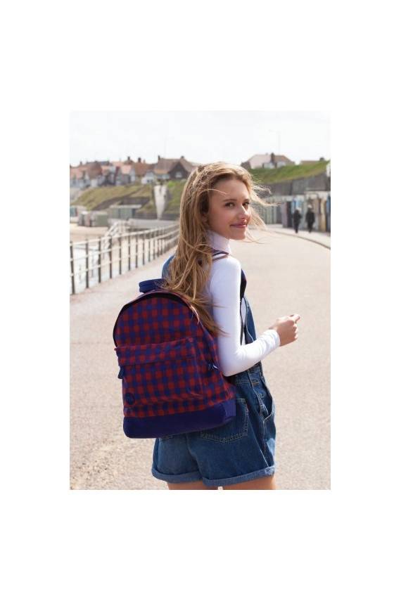 Kuprinė Gingham Red Blue