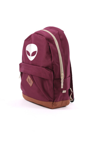 Plecak Retro Alien Burgund 2