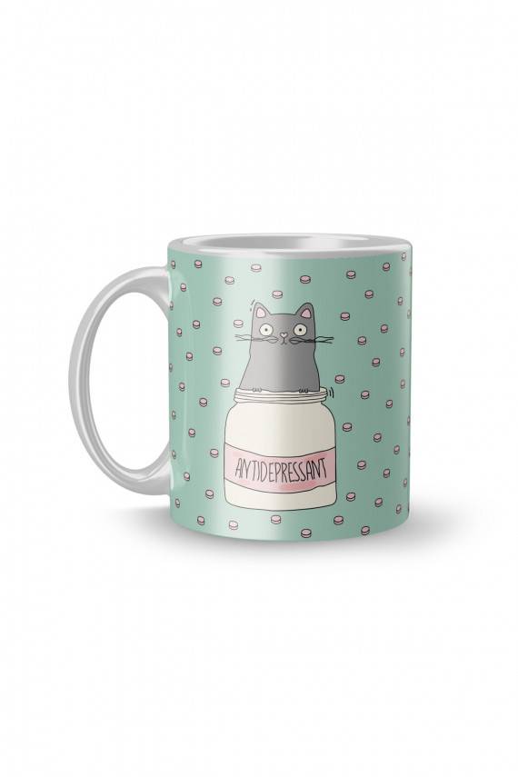 Kubek ceramiczny Antidepressant