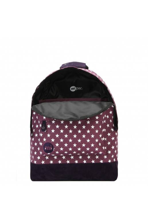 Mugursoma All Polka Grey White