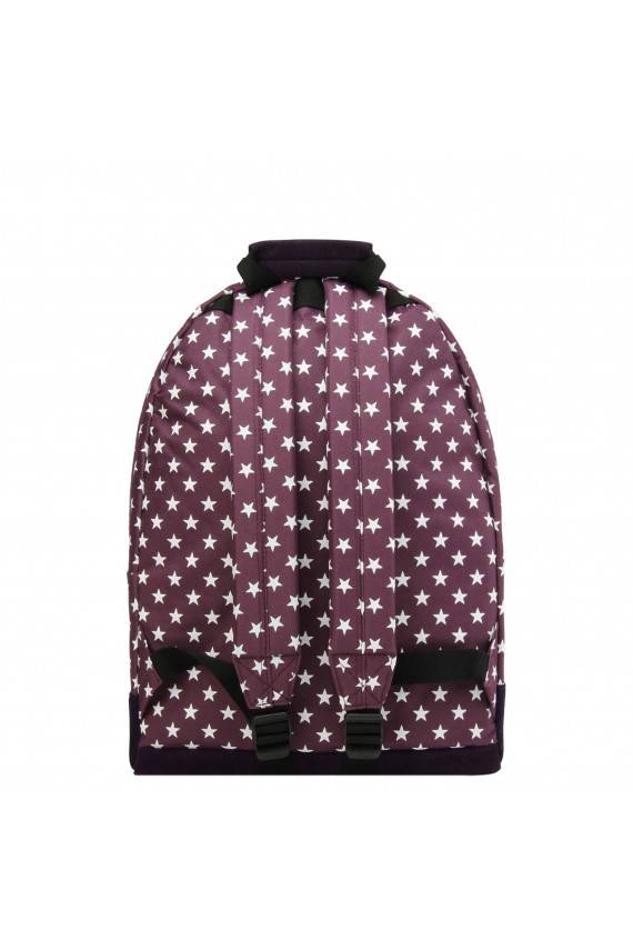 Mugursoma All Polka Grey White