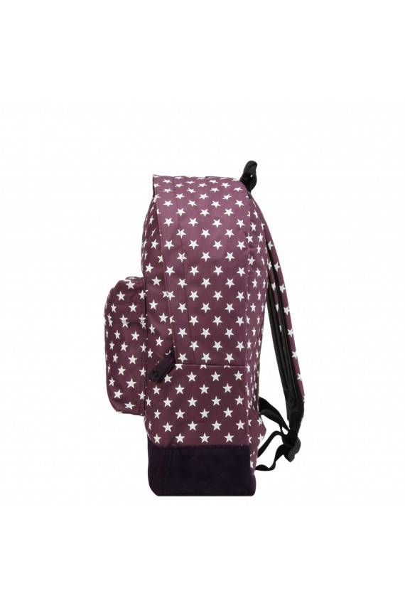 Mugursoma All Polka Grey White