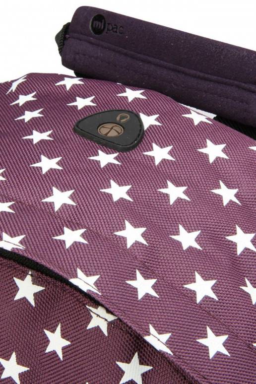 Mugursoma All Polka Grey White