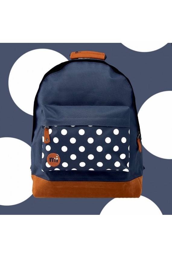 Mugursoma Polka Navy