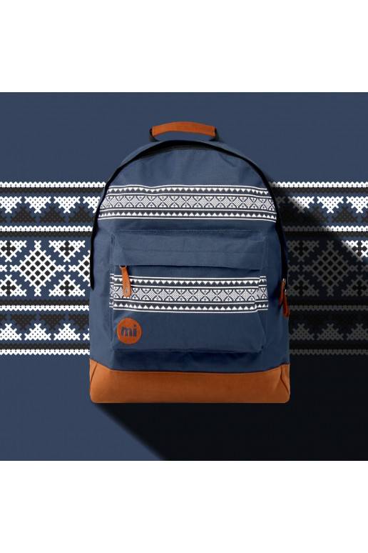Oriģināla moderna Mi Pac mugursoma "Nordic Navy"