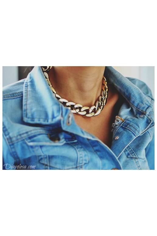 Kaklo papuošalas "Chain" Kaklo papuošalas "Chain"