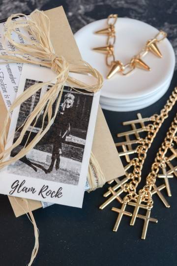 ROTASLIETU KOMPLEKTS "Glam Rock Crosses" 2