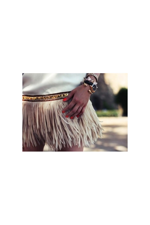 Apyrankė "Dvi kaukolės" aukso spalvos