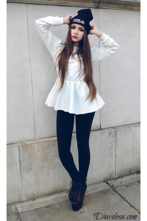 "Beanie" kepurė su užrašu