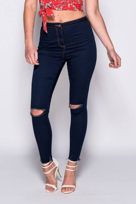 DŽINSI "Classic Ripped Knee Jeggings" DŽINSI "Classic Ripped Knee Jeggings"