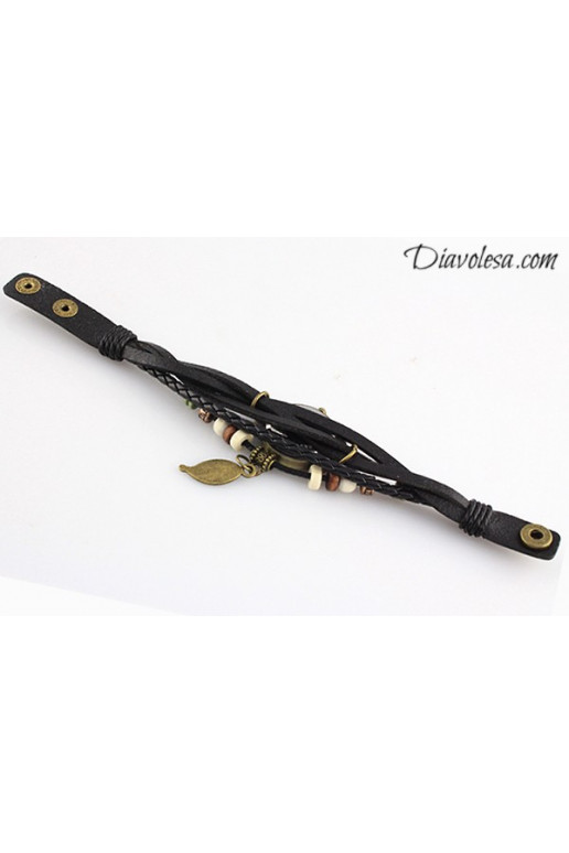 Laikrodis "Fan of Nature", juodas Laikrodis "Fan of Nature", juodas