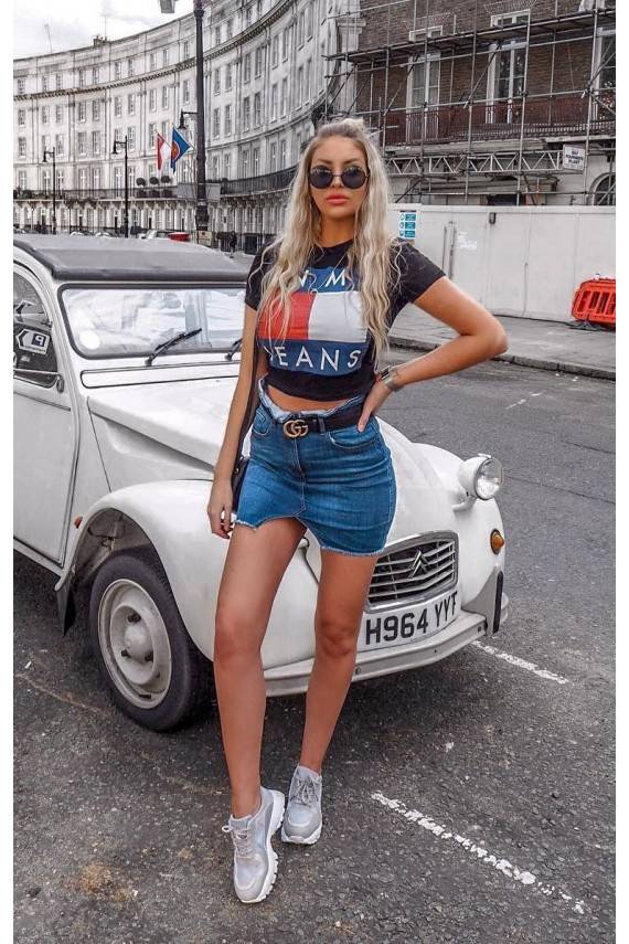 Svārki "Cut Away Front"