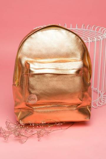 Mi-pac mugursoma Metallic Rose Gold 2