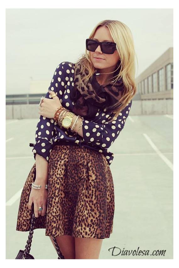 Sijonas "Leopard chick"