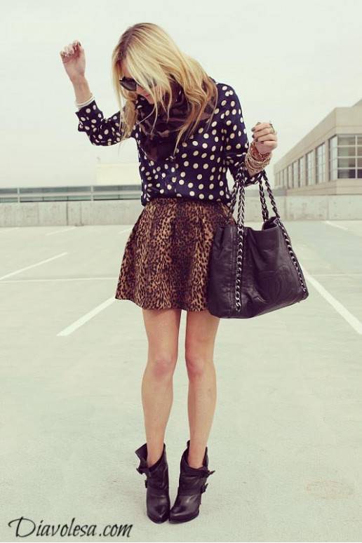 Sijonas "Leopard chick"