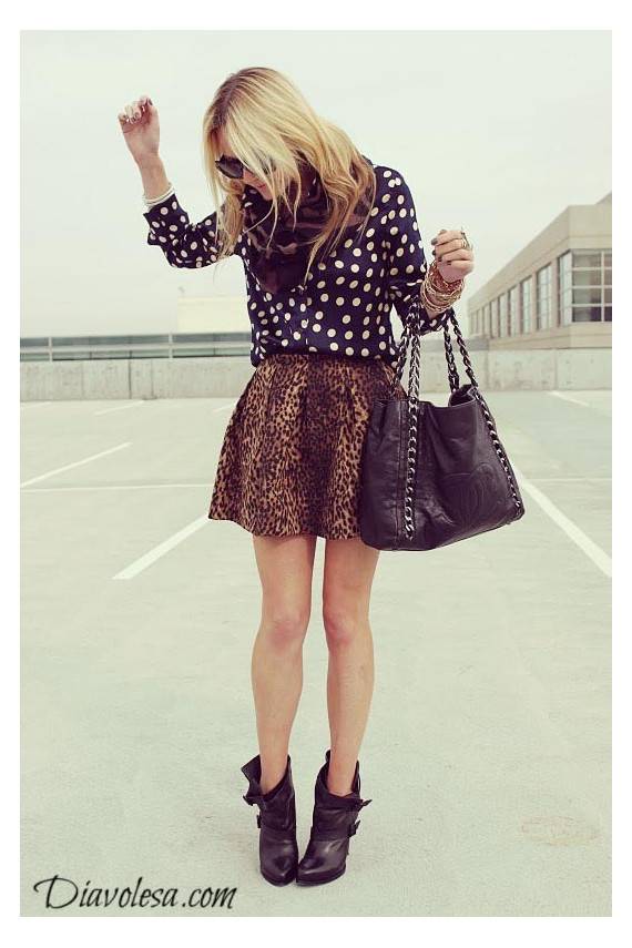 Sijonas "Leopard chick"