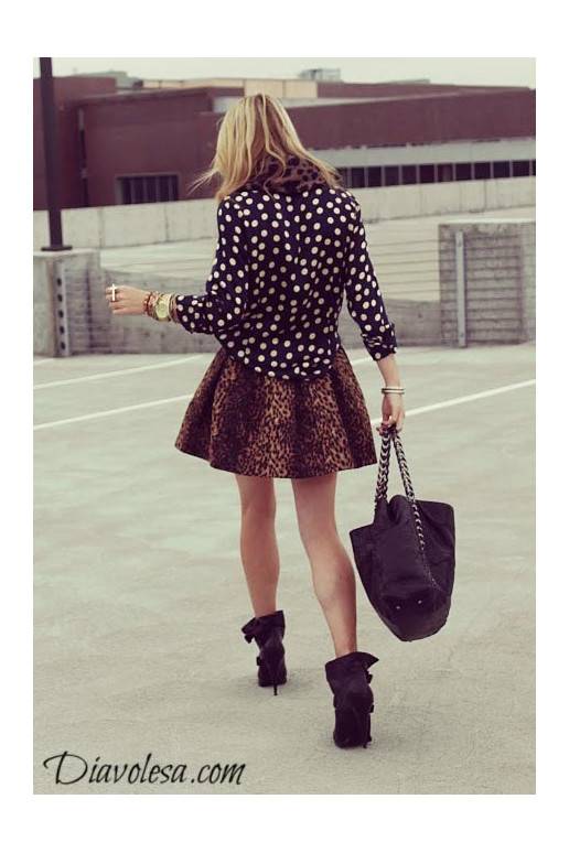 Sijonas "Leopard chick"