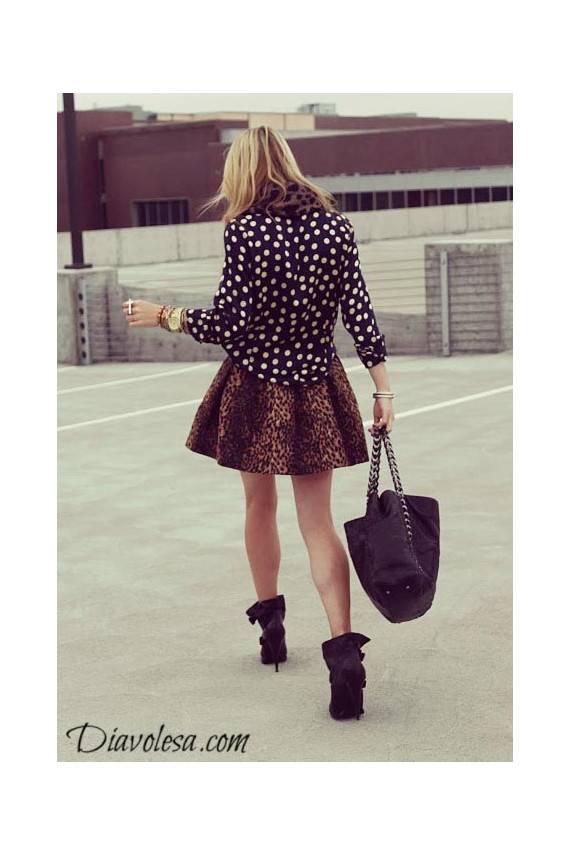 Sijonas "Leopard chick"