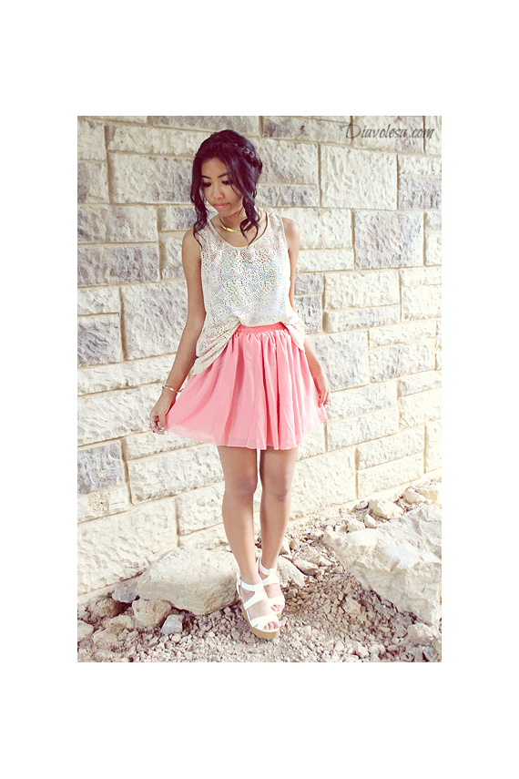 Švelnios rausvos spalvos platforminiai batai LOVE & PEACE K1720302RO