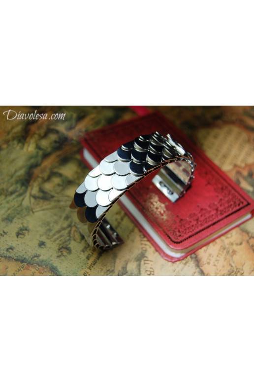 Apyrankė "Silver Dragon Skin"