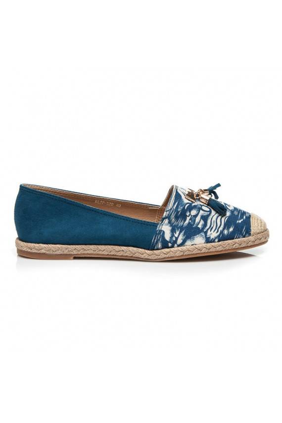 Espadrilles Jeans Blue Suede BL22-520BL