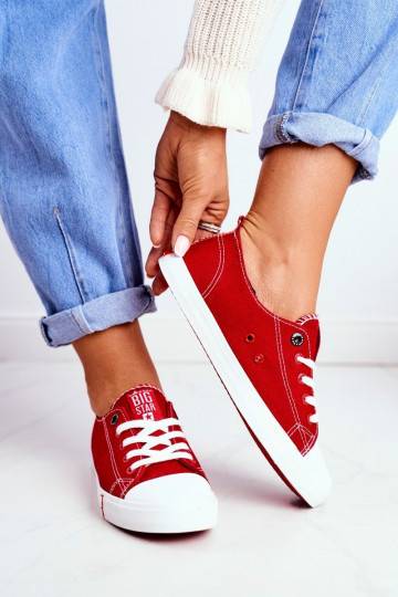 Sieviešu apavi Big Star Sarkanas krāsas BAT_FF274089 RED