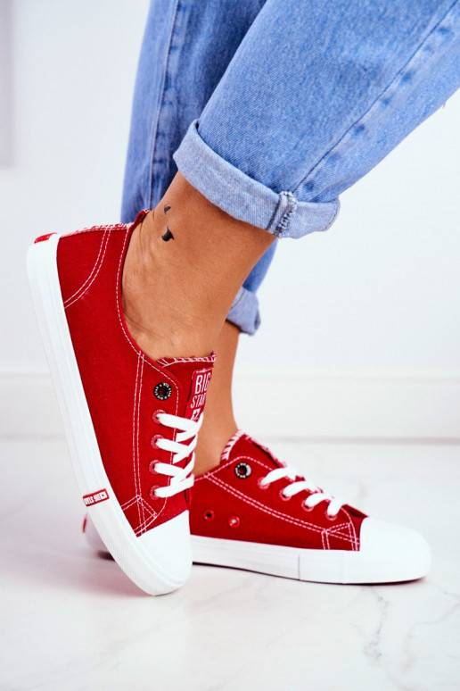 Sieviešu apavi Big Star Sarkanas krāsas BAT_FF274089 RED